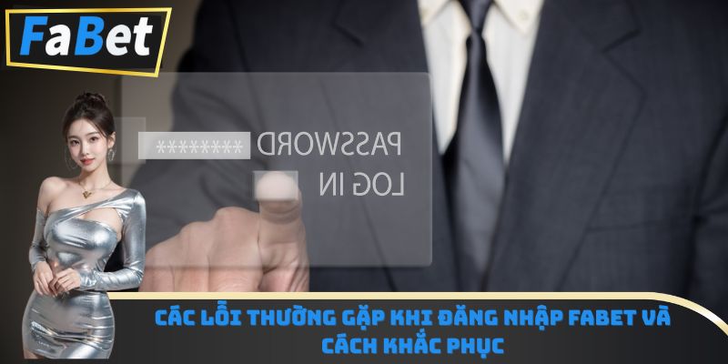 Các lỗi thường gặp khi đăng nhập Fabet và cách khắc phục